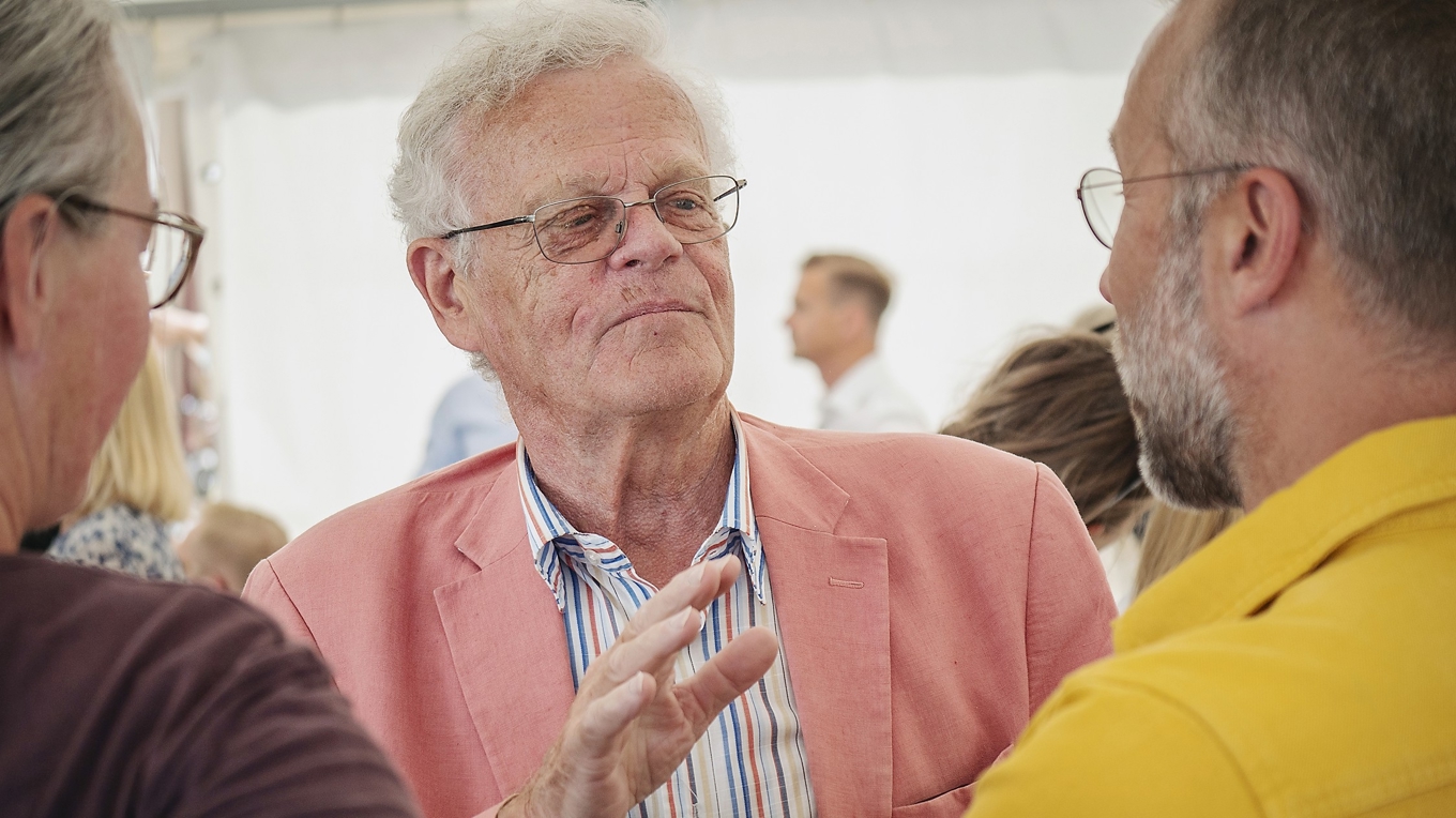 Björn Eriksson är bekymrad över att turister inte kan betala med kontanter i Sverige. Foto: Bilbo Lantto