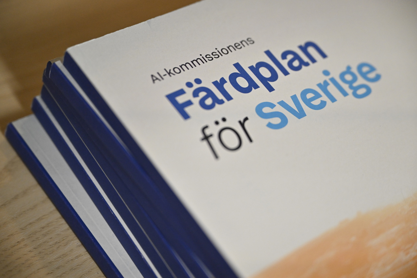 Trots AI-kommissionens förslag halkar Sverige efter. Arkivbild. Foto: Henrik Montgomery/TT