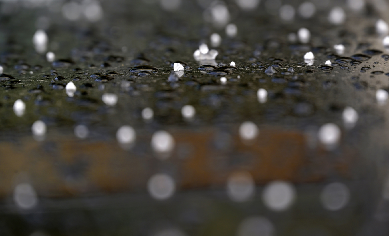 Kraftiga regn- och hagelstormar har drabbat nordöstra Spanien. Arkivbild. Foto: Janerik Henriksson/TT