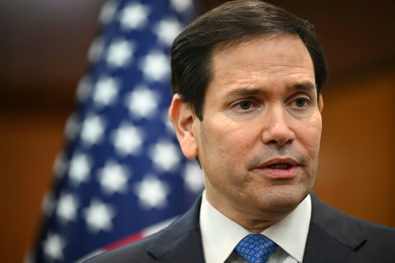 USA:s utrikesminister Marco Rubio. Arkivbild. Foto: Mandel Ngan/Pool via AP/TT