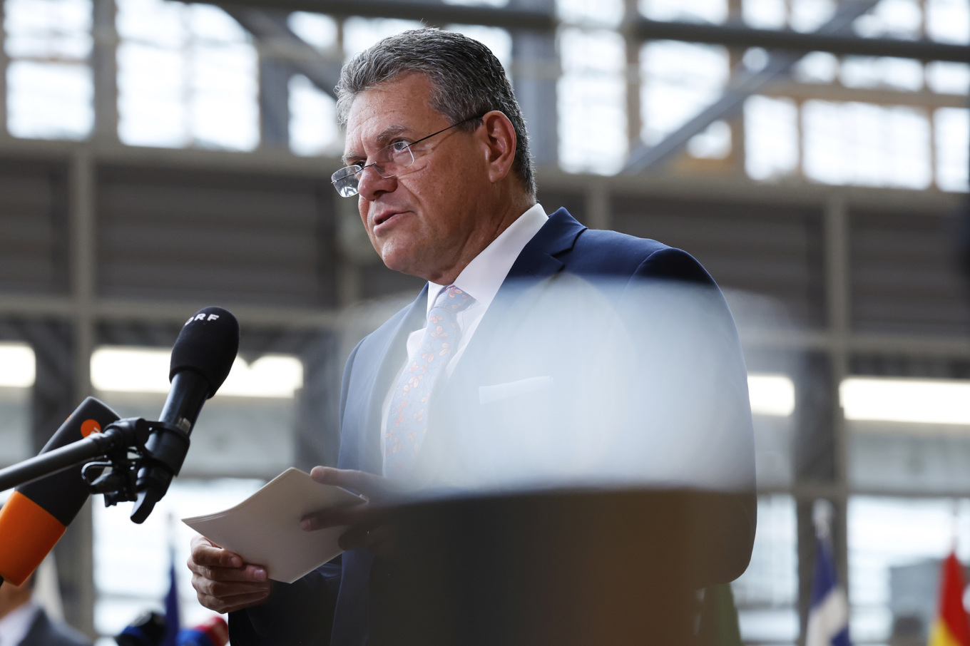 EU:s handelskommissionär Maros Sefcovic. Arkivfoto. Foto: Omar Havana/AP/TT