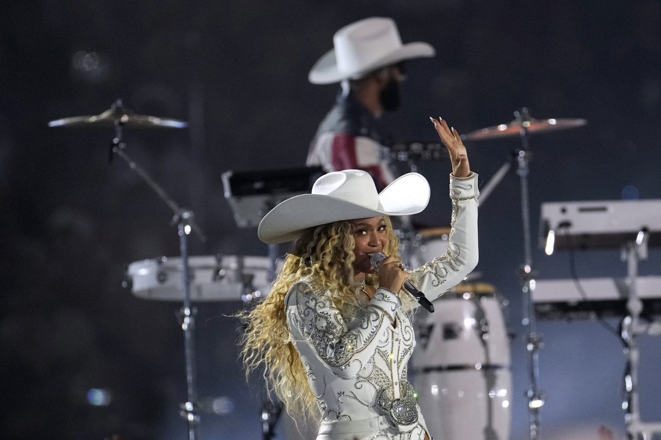 Beyoncé har tagit albumet "Cowboy Carter" med sig på turné. Arkivbild. Foto: David J. Phillip/AP/TT