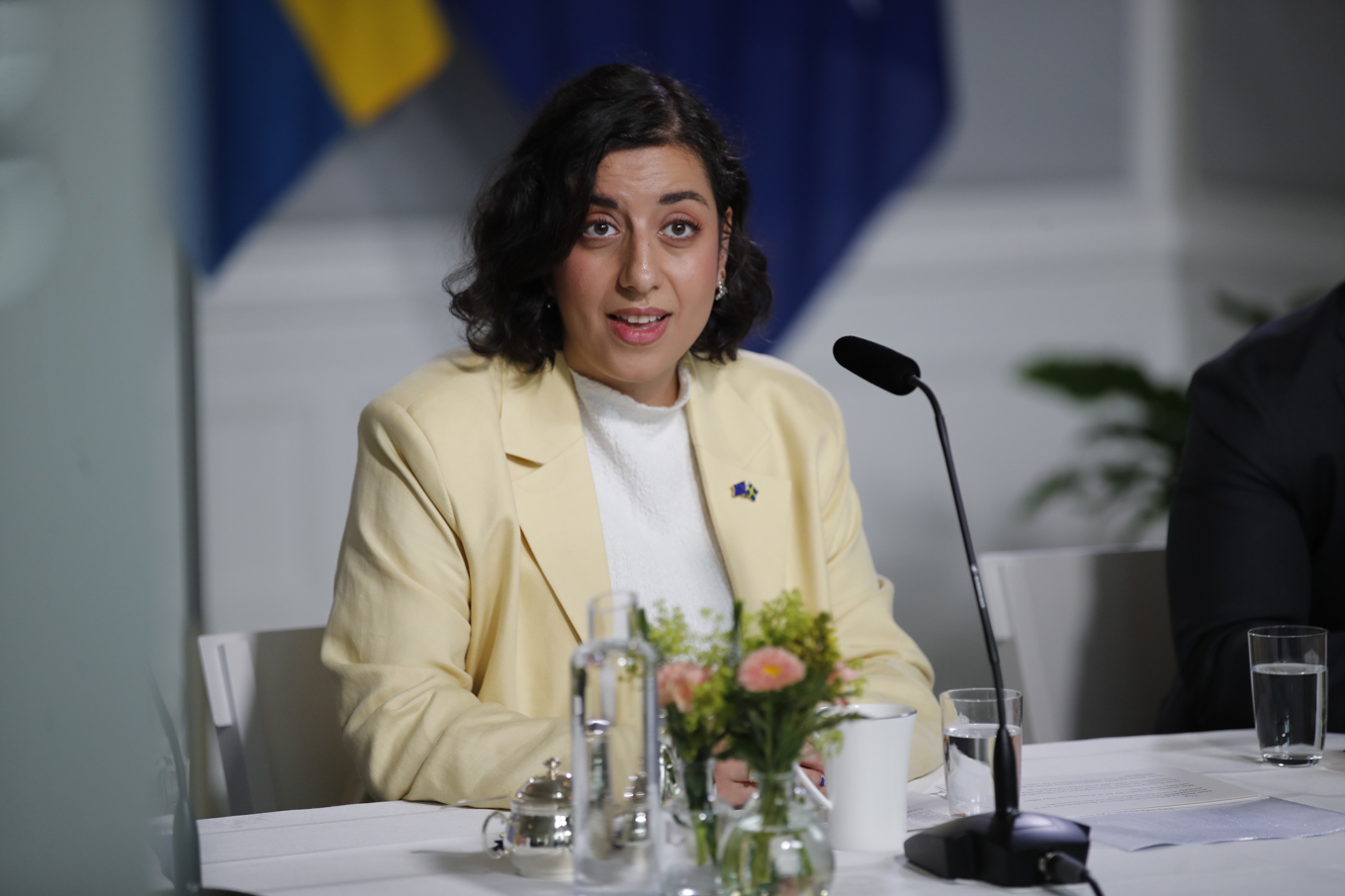 Simona Mohamsson, Liberalernas partiledare. Arkivbild. Foto: Caisa Rasmussen/TT