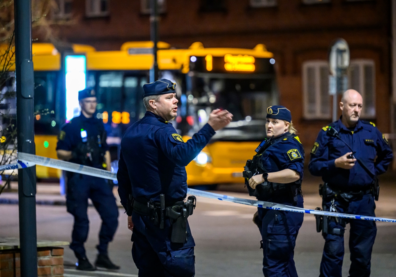 En flicka blev allvarligt skadad då hon knivhöggs på en buss i Eslöv i april. Arkivbild. Foto: Johan Nilsson/TT