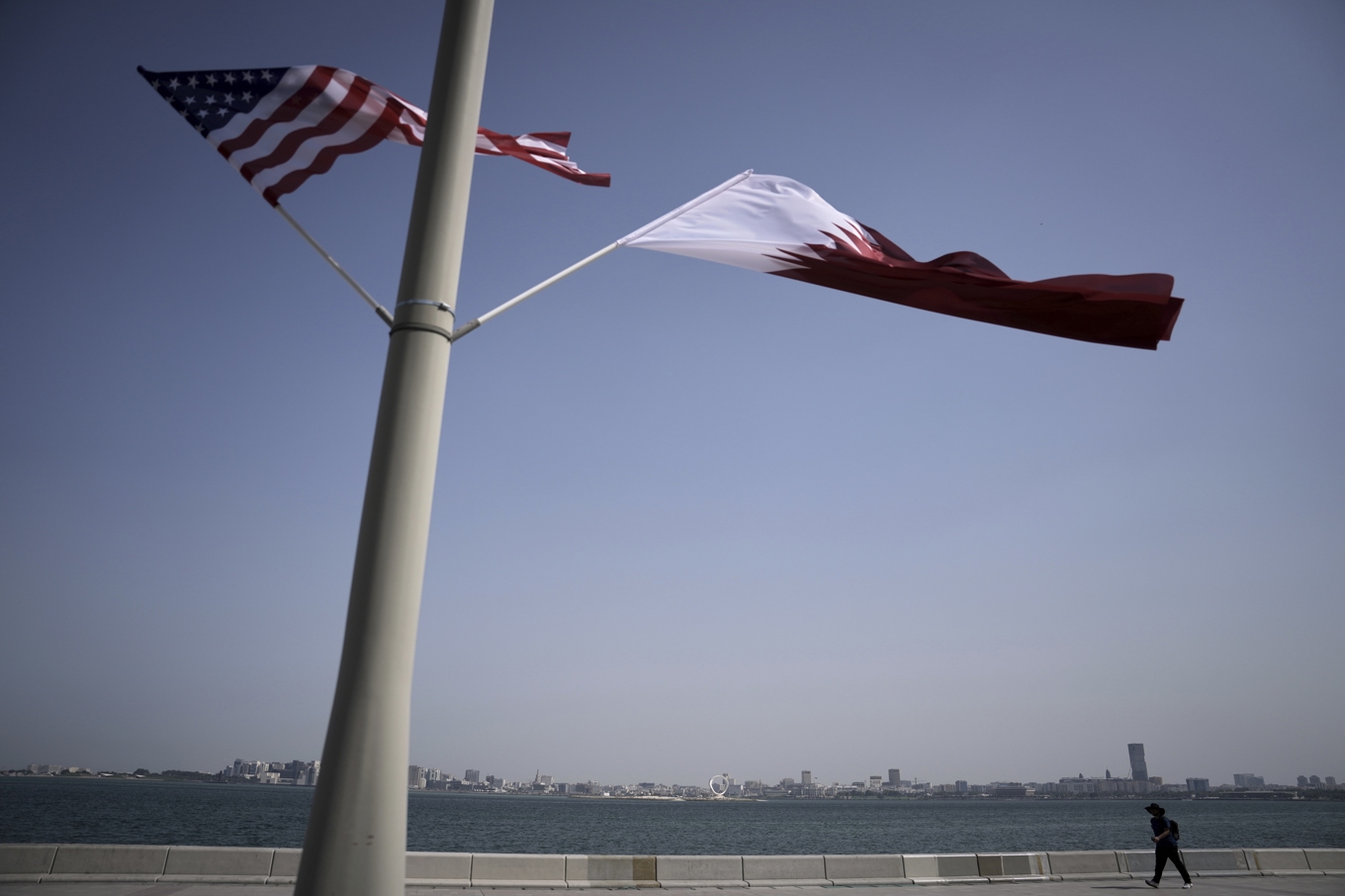 Israel kallar hem förhandlingsdelegationen från Qatar. Arkivbild. Foto: Fatima Shbair/AP/TT