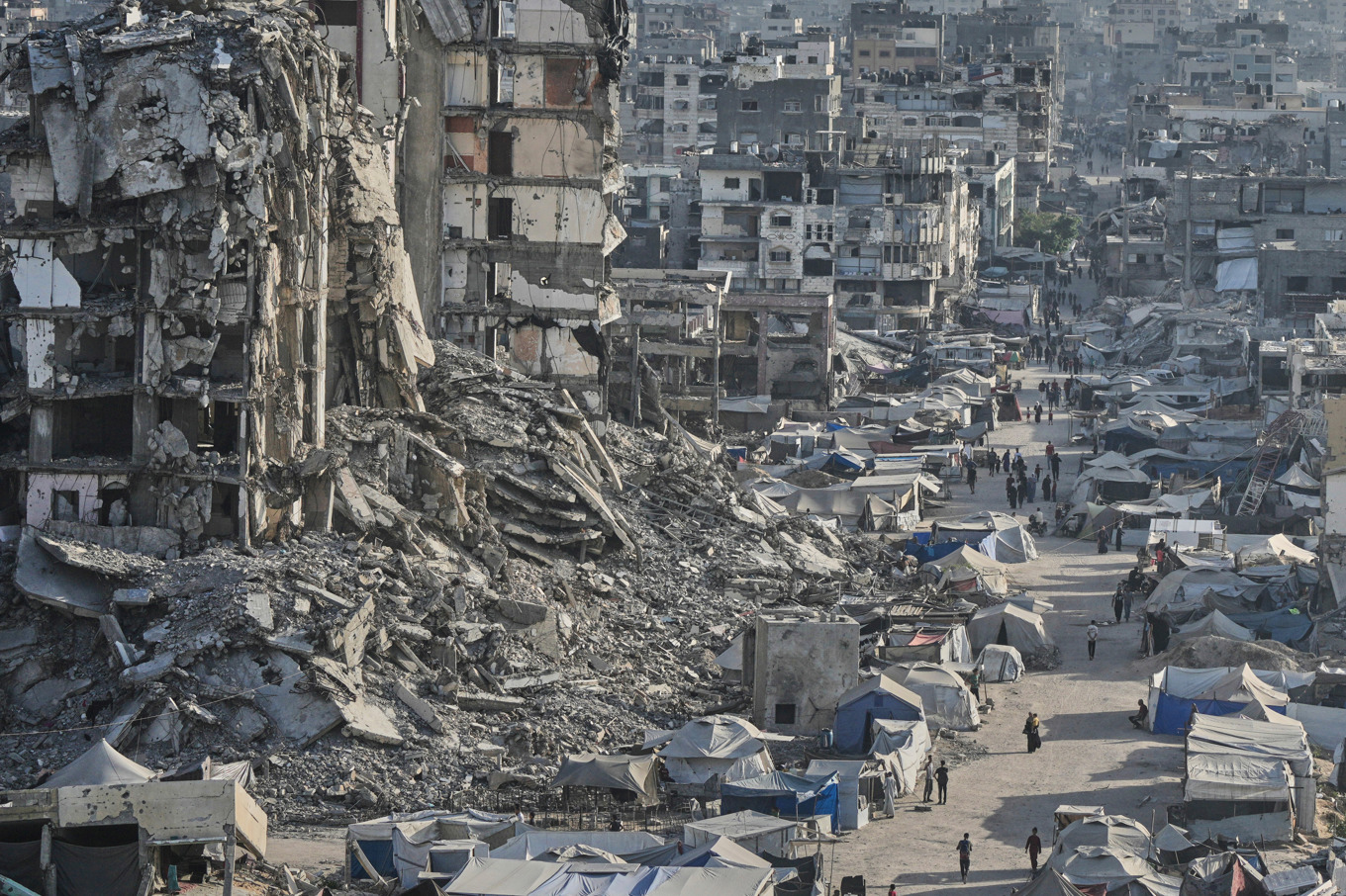 Hamas har lämnat sitt svar på det senaste förslaget om en uppgörelse för att få ett slut på striderna i Gaza. Arkivbild. Foto: Jehad Alshrafi/AP/TT