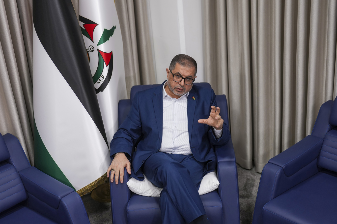Hamas-representanten Bassem Naim. Arkivbild. Foto: Francisco Seco/AP/TT