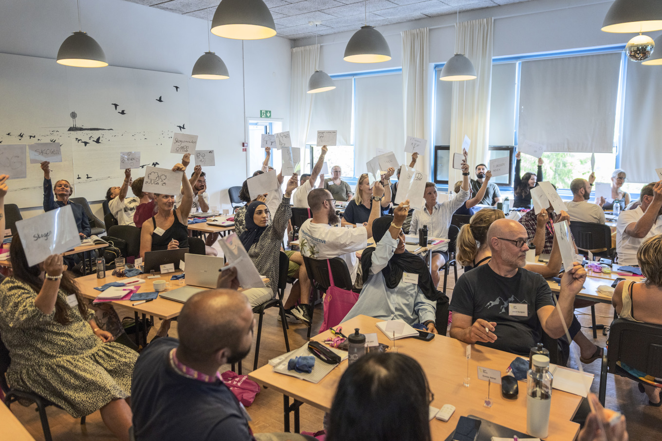 Det är en omfattande antagningsprocess till ledarskapsprogrammet på Teach for Sweden och ansökningarna har ökat kraftigt de senaste åren. Foto: Caisa Rasmussen/TT