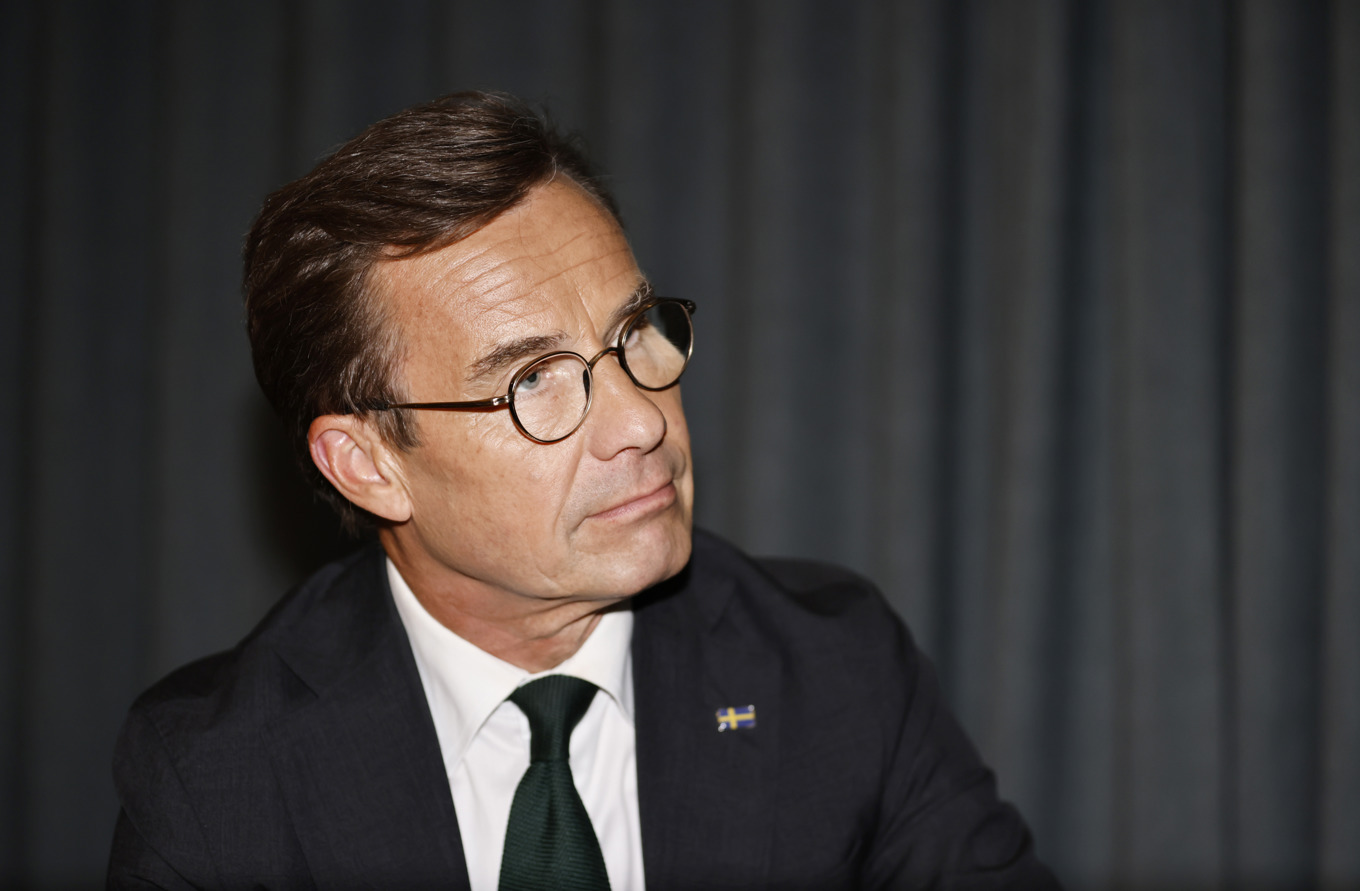 Statsminister Ulf Kristersson (M). Foto: Caisa Rasmussen/TT