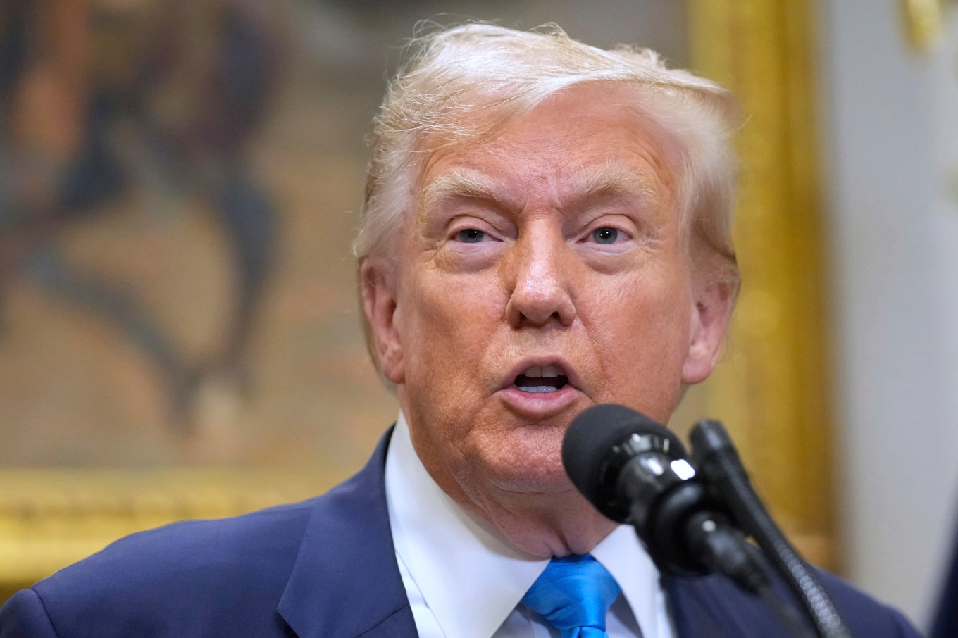 USA:s president Donald Trump. Foto: Mark Schiefelbein/AP/TT