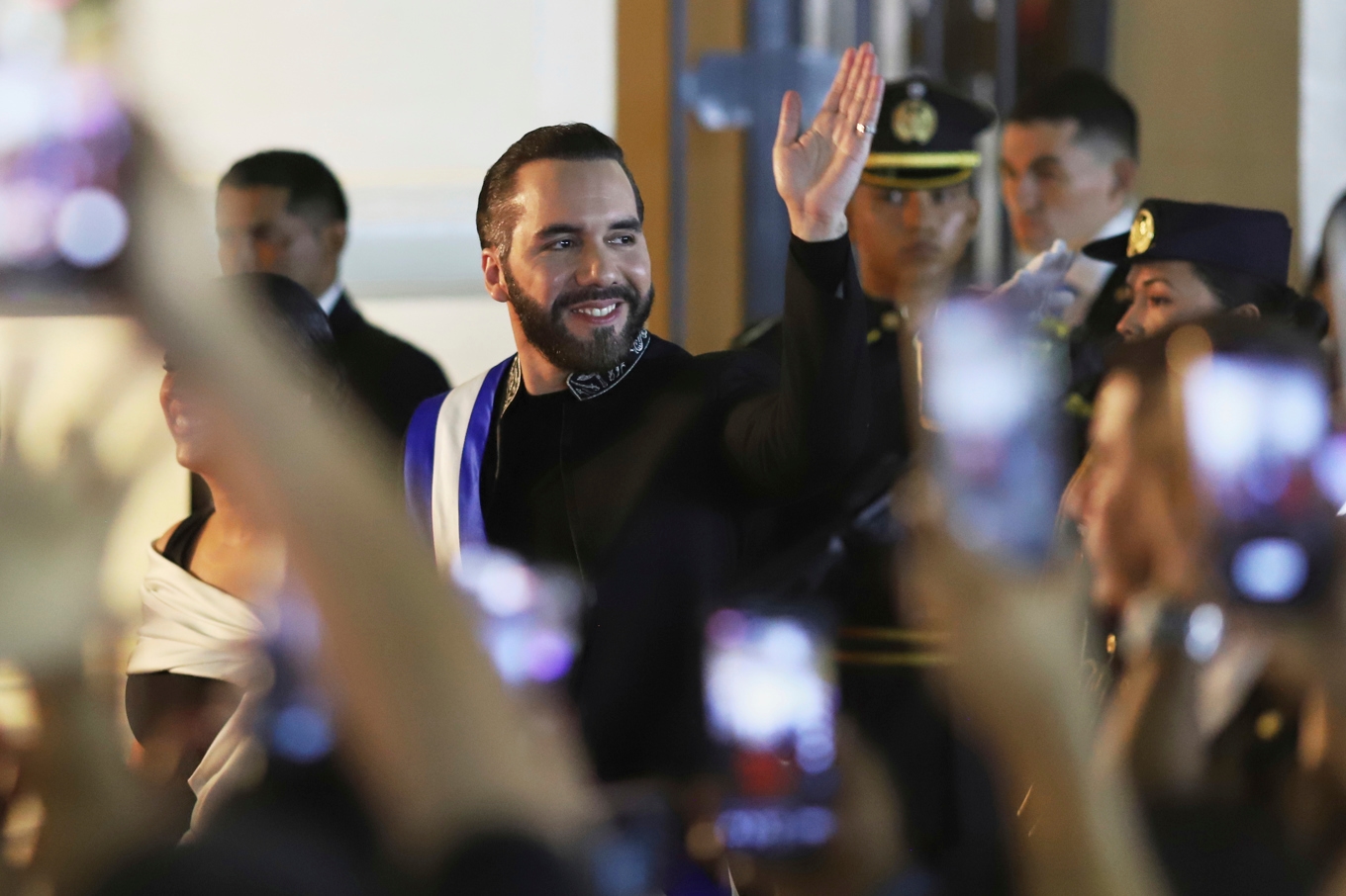 El Salvadors president Nayib Bukele. Arkivbild. Foto: Salvador Melendez/AP/TT