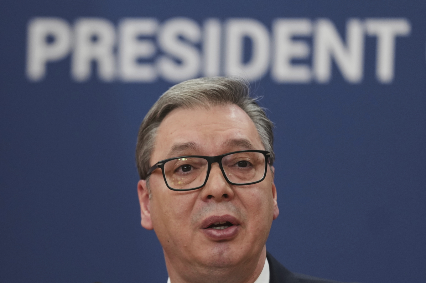 Serbians president Aleksandar Vucic. Foto: Darko Vojinovic/AP/TT