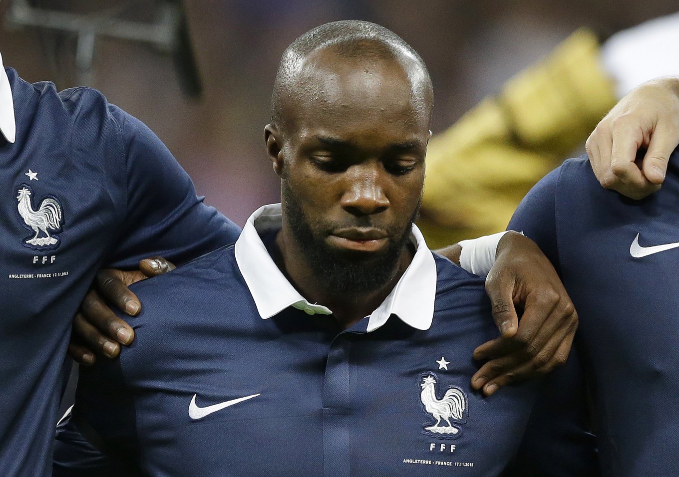 Franske fotbollsspelaren Lassana Diarras uppbrott med ryska Lokomotiv Moskva 2013 är en grundbult i den rättsliga strid som nu väntar för Internationella fotbollsförbundet (Fifa). Arkivbild. Foto: Matt Dunham/AP/TT