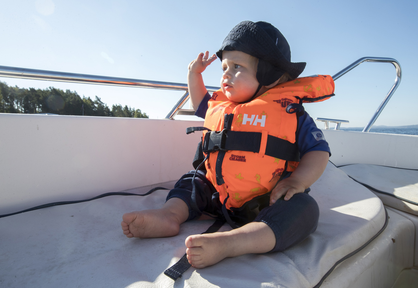 Helly Hansen återkallar flera flytvästar på grund av drunkningsrisk, bland annat modeller för barn. Foto: Terje Pedersen/NTB/TT