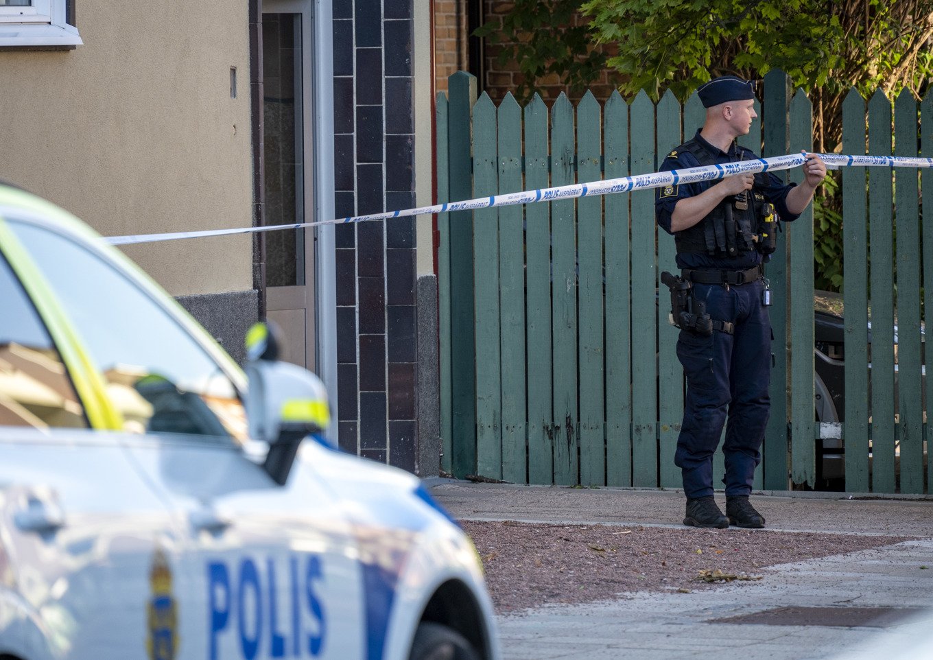 En man har anhållits misstänkt för mord efter att en kvinna hittats död i en bostad i Malmö. Foto: Johan Nilsson / TT