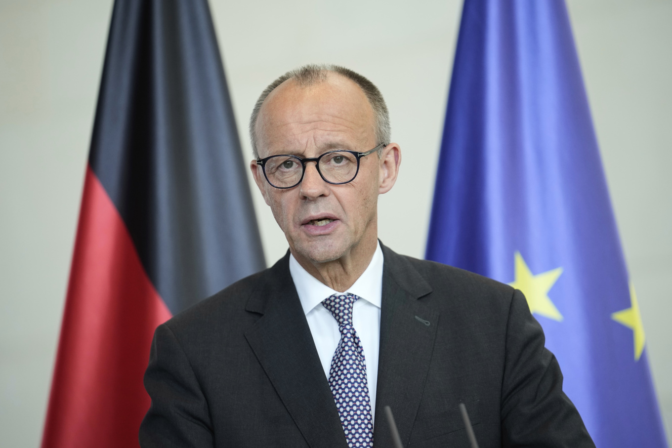 Friedrich Merz. Bild från i slutet av juli. Foto: Ebrahim Noroozi/AP/TT