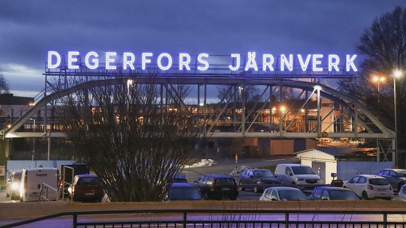 Degerfors eltörstiga järnverk har en central plats i debatten om vindkraft i kommunen. Foto: Andrzej Otrebski
