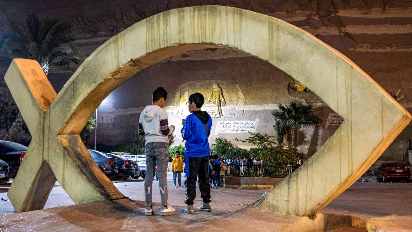 Många kristna barn utesluts ur gemenskapen. Foto: Amir Makar/AFP via Getty Images