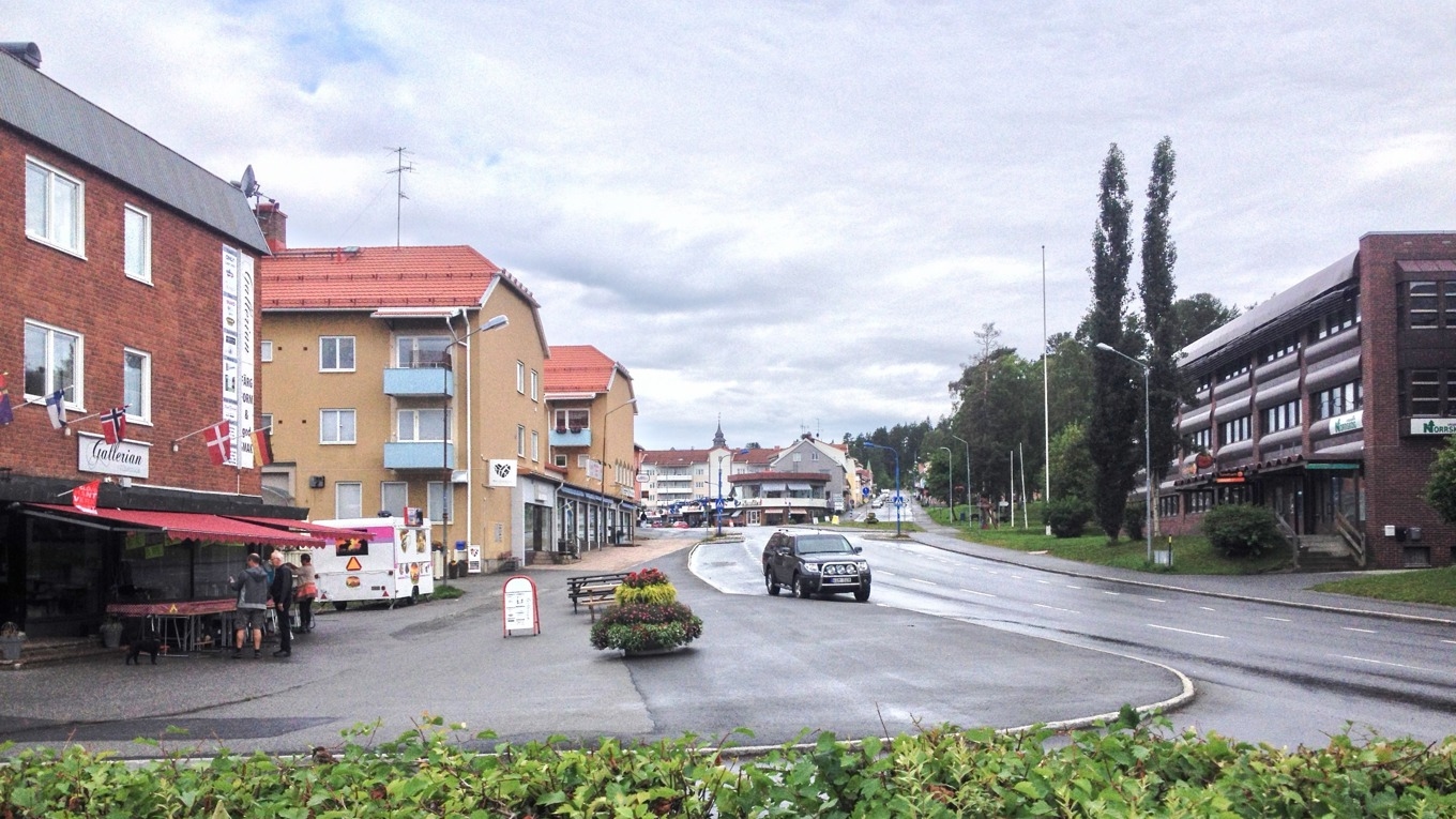 Vilhelmina kommun i Lappland är större än hela Skåne. Ofta är bara en eller två poliser i tjänst under natten.
Foto: Konky2000 CC BY-SA 3.0