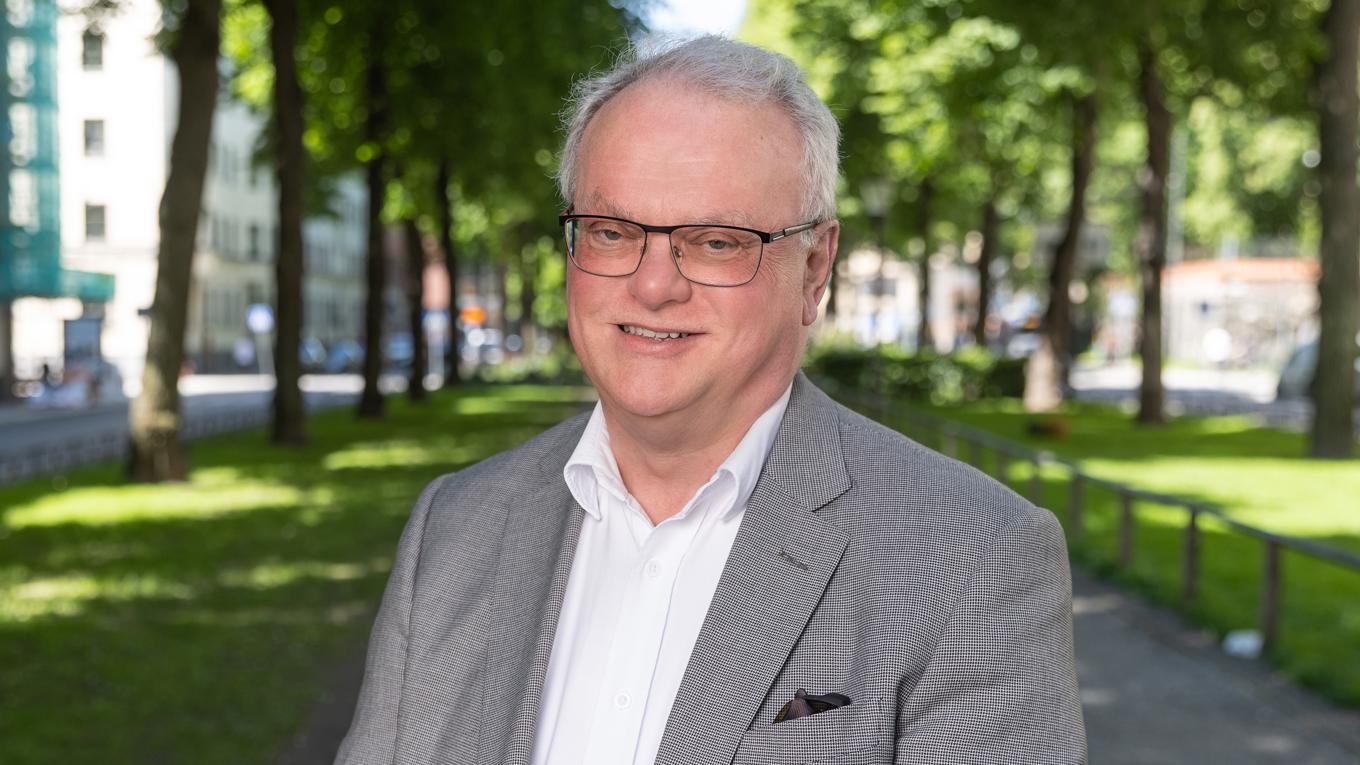 Lennart Kalderén i Svenska taxiförbundet välkomnar polisens insats mot svarttaxi i Göteborg. Foto: Svenska taxiförbundet