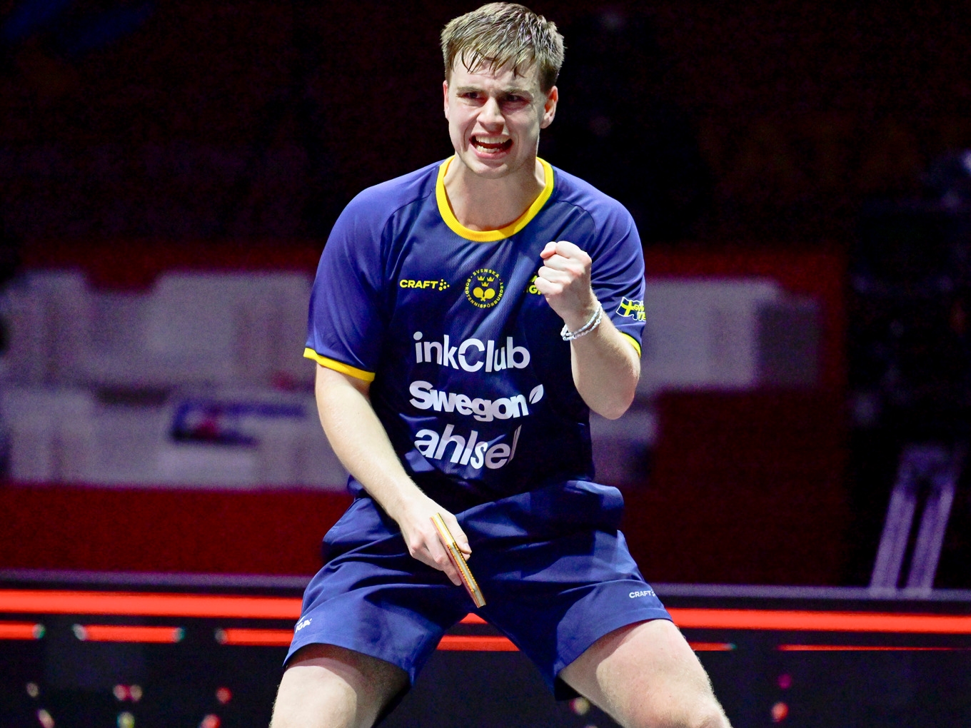 Truls Möregårdh är klar för semifinal i WTT Champions-turneringen i Yokohama, Japan. Arkivbild. Foto: Jonas Ekströmer/TT