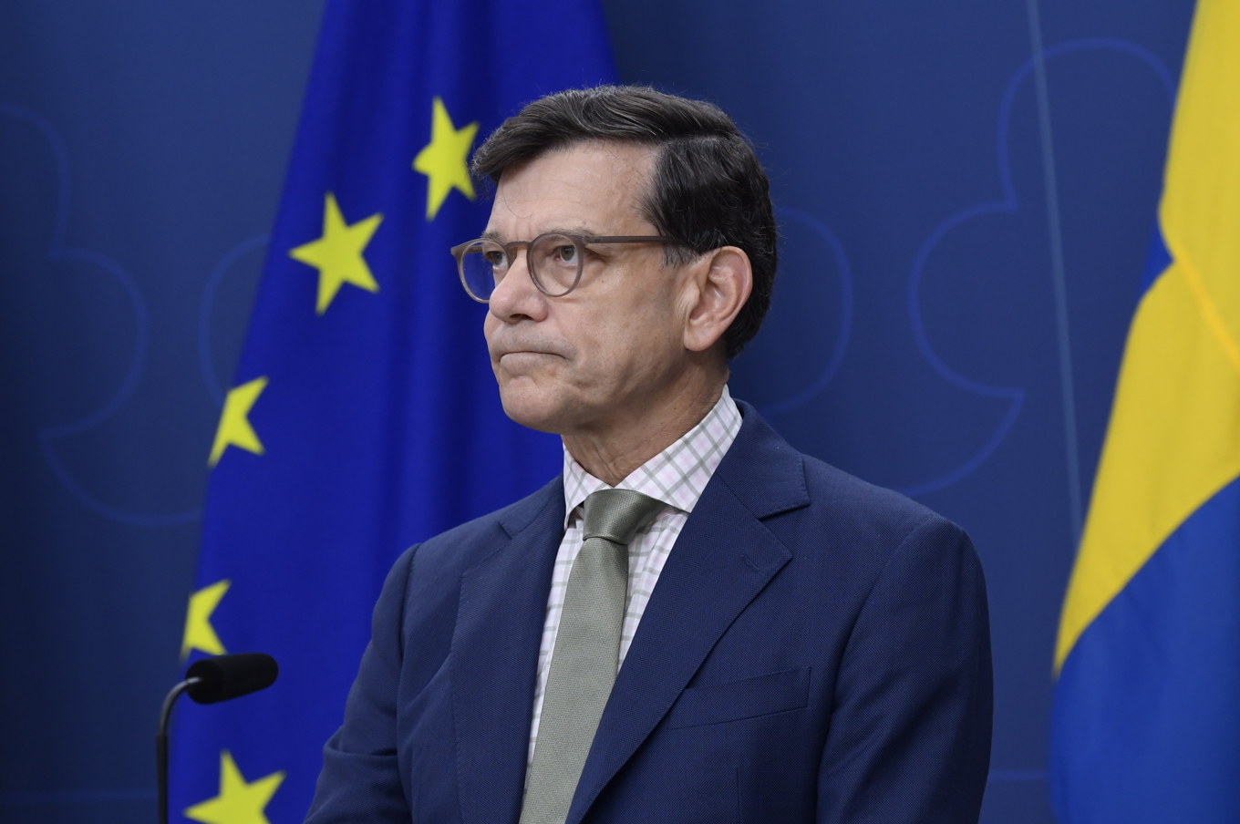 Den tidigare nationella säkerhetsrådgivaren Henrik Landerholm. Arkivbild. Foto: Mikaela Landeström/TT