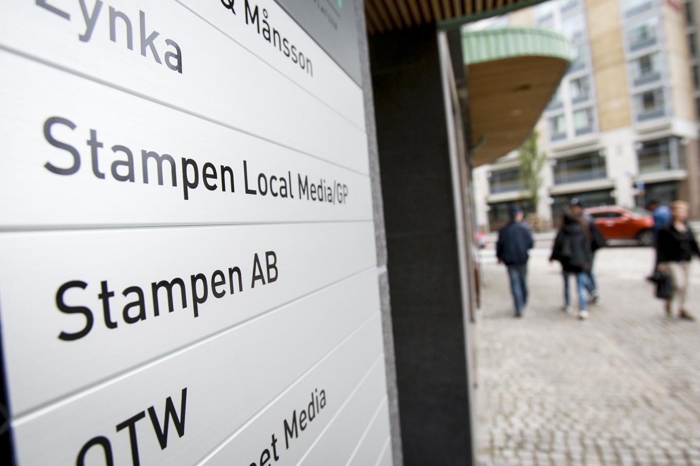 Stampen Media, som bland annat ger ut Göteborgs-Posten, förlorar 60 tjänster. Foto: Frida Winter/TT