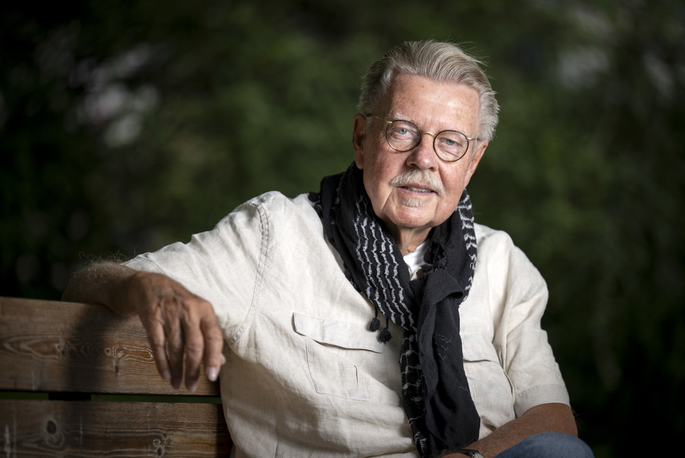 "Jag betraktar det som en ynnest att jag mår så bra som jag gör", säger Mikael Wiehe. Foto: Johan Nilsson/TT