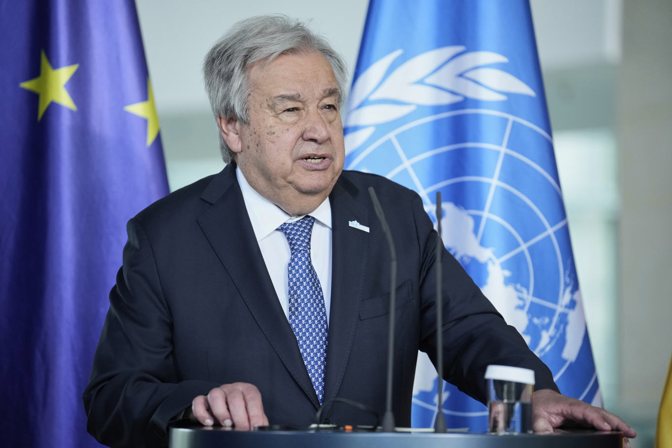 FN:s generalsekreterare António Guterres. Arkivbild. Foto: Ebrahim Noroozi/AP/TT