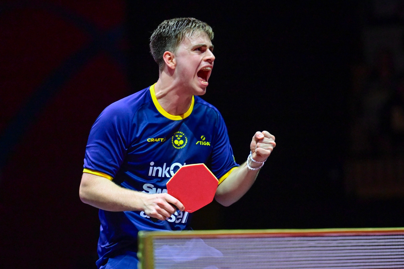 Den svenske stjärnan Truls Möregårdh och övriga i världseliten spelar världstourtävlingen Europe Smash i Malmö arena 17–24 augusti. Arkivbild. Foto: Jonas Ekströmer/TT