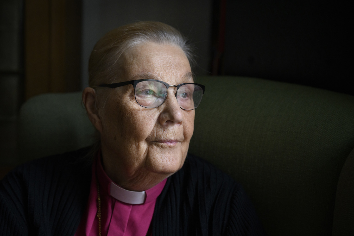 Caroline Krook var Sveriges första kvinnliga domprost. Foto: Jessica Gow / TT