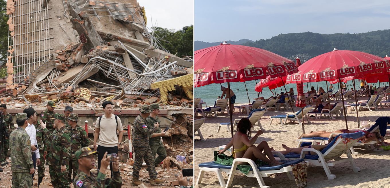 Även om UD utfärdade en avrådan till flera provinser i Thailand i slutet av juli har svenskar fortsatt boka resor till landet i vinter. Arkivbilder. Foto: Salinee Prab/AP