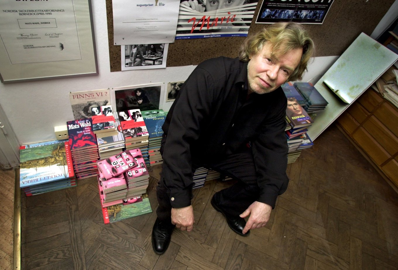 Författaren Mats Wahl har avlidit vid 80 års ålder. Arkivbild. Foto: Lars Pehrson/SvD-TT