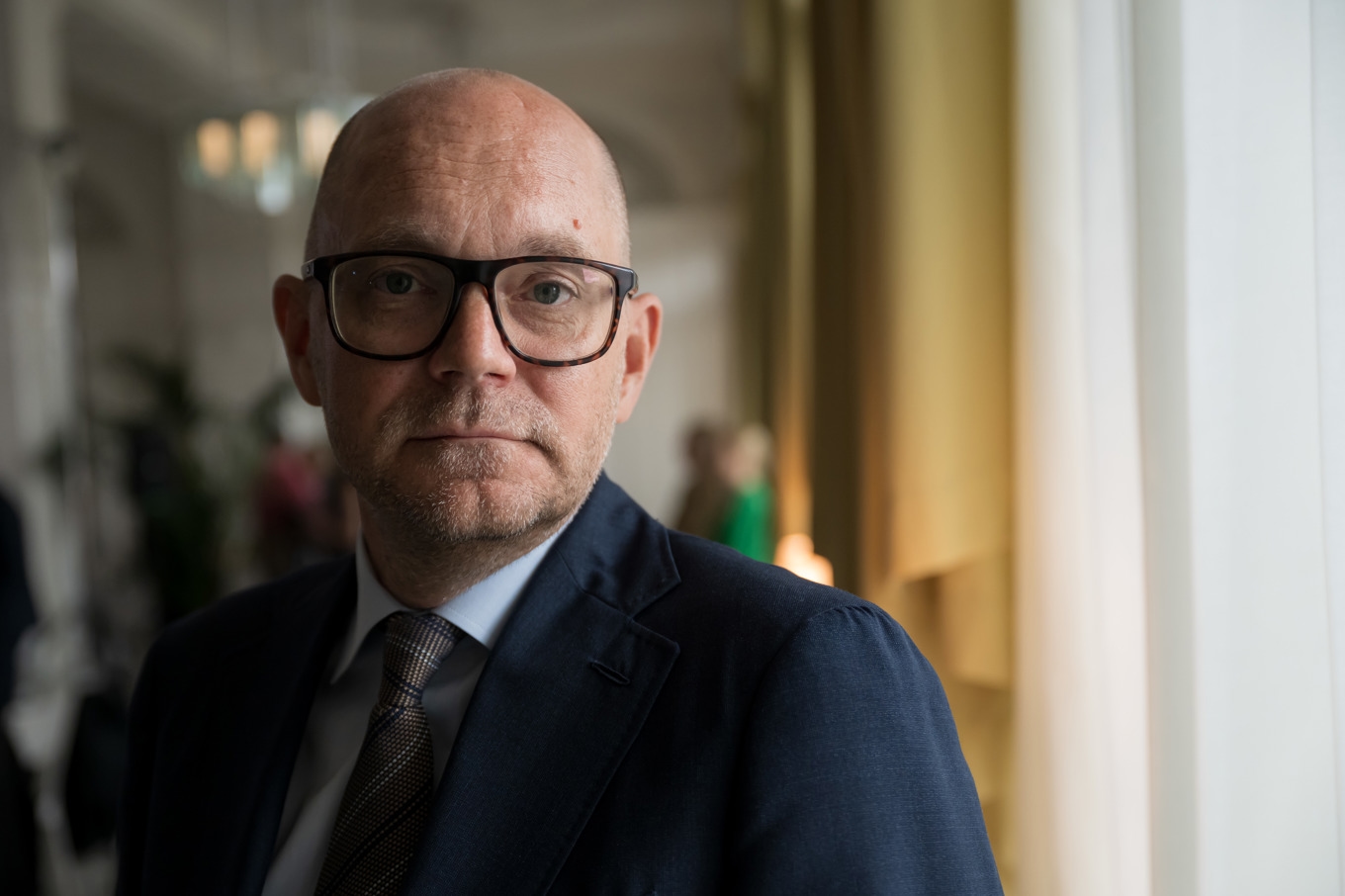 Arbetsmarknadsminister Johan Britz (L). Foto: Magnus Lejhall/TT