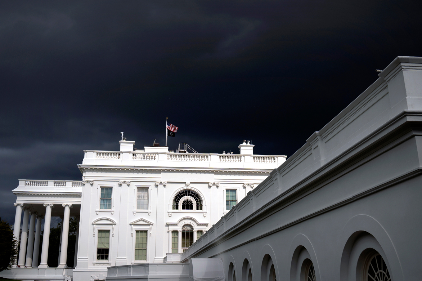 Vita huset. Arkivbild. Foto: Mark Schiefelbein/AP/TT