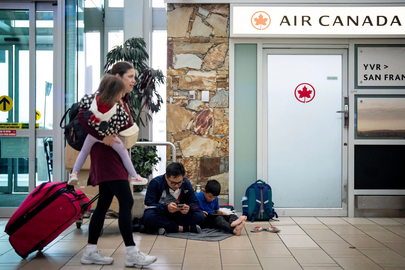 Air Canada har kommit överens med sina kabinanställda. Foto: Ethan Cairns/AP/TT