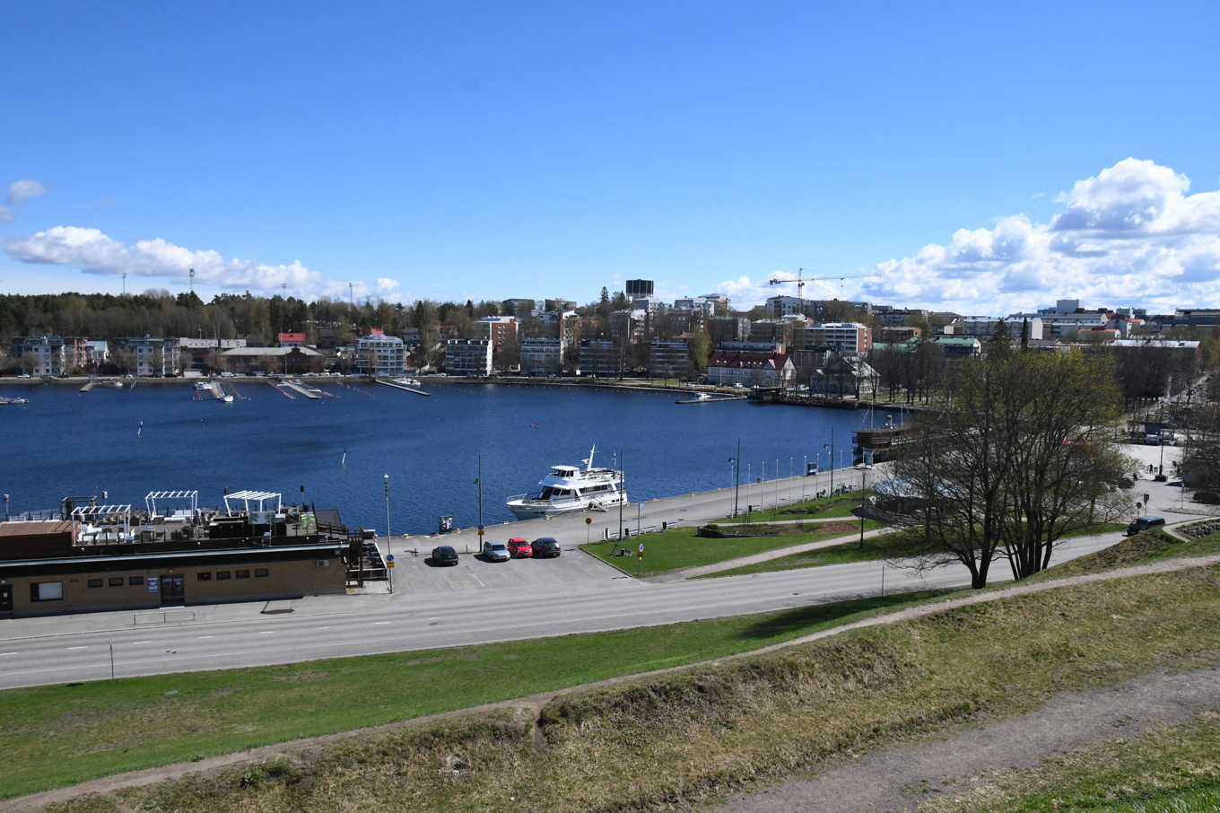 Villmanstrands hamn är den norra ändpunkten för Saima kanal. Arkivbild. Foto: Sofie Fogde/TT