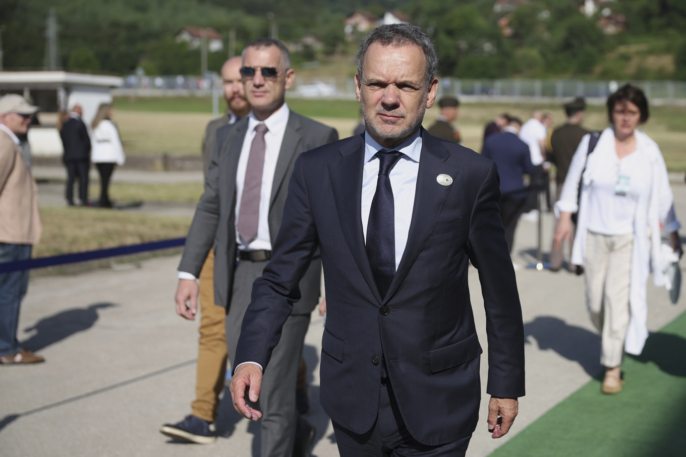 Nederländernas utrikesminister Caspar Veldkamp meddelade under fredagen sin avgång. Arkivbild. Foto: Armin Durgut/AP/TT