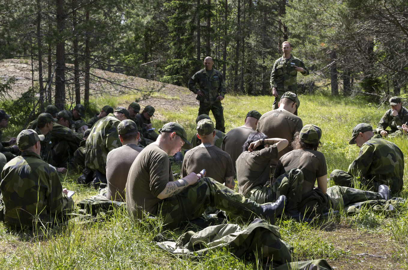 Enligt Försvarets materielverk är den gemensamma beställningen en "viktig milstolpe i det fördjupade försvarssamarbetet mellan Sverige och Finland”. Arkivbild. Foto: Anders Wiklund/TT