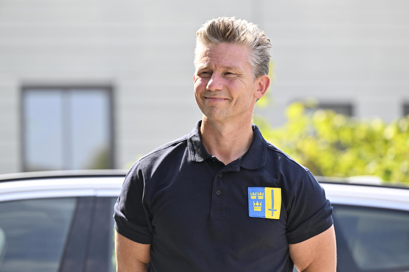 Försvarsminister Pål Jonson. Arkivbild. Foto: Henrik Montgomery/TT