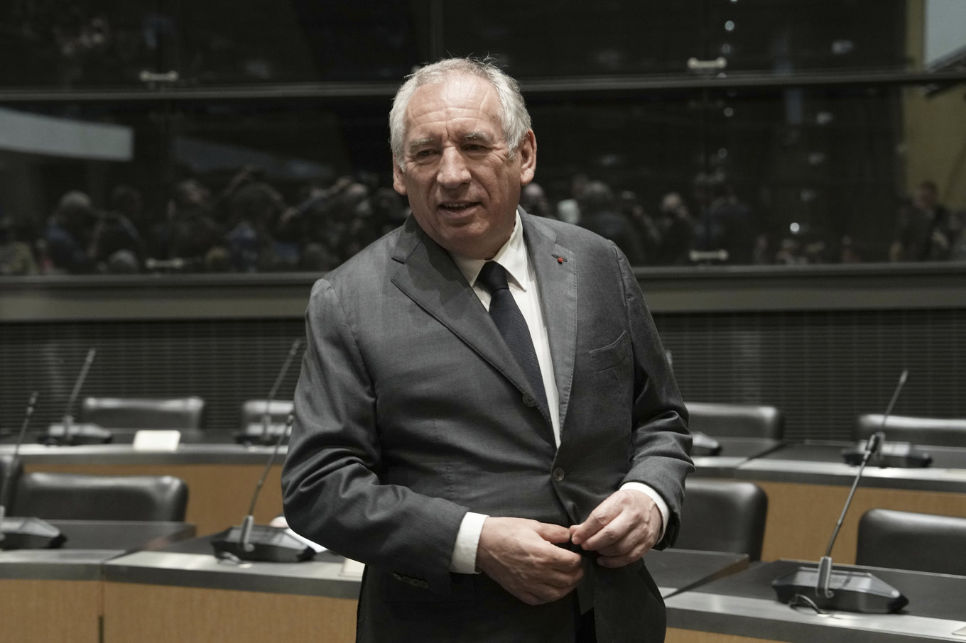 Frankrikes premiärminister Francois Bayrou. Arkivbild. Foto: Aurelien Morissard/AP/TT