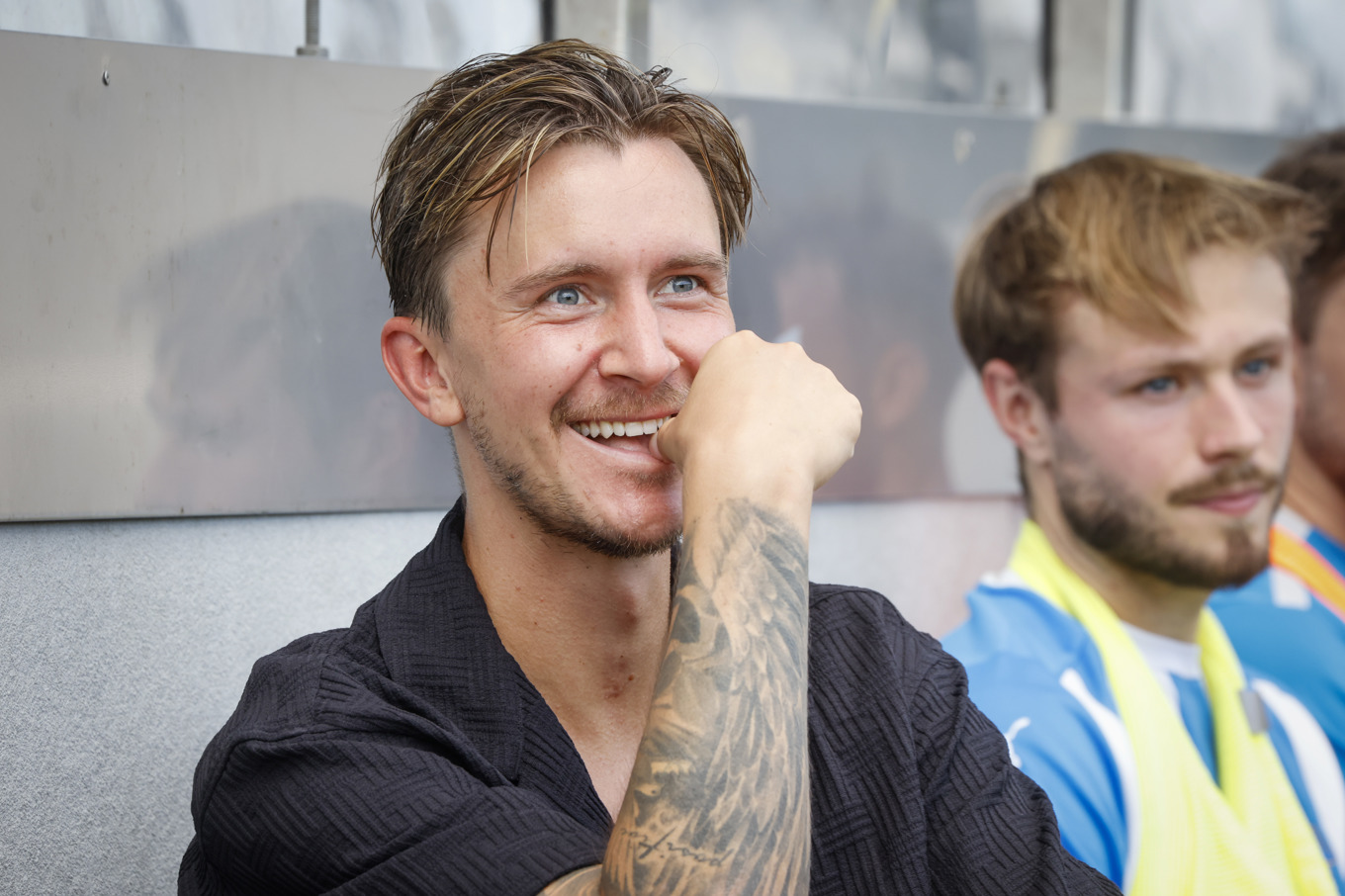 Kristoffer Olsson ska köra en boxningsmatch under ett uppvisningsevent utanför Norrköping. Arkivbild. Foto: Cornelia Nordström/TT