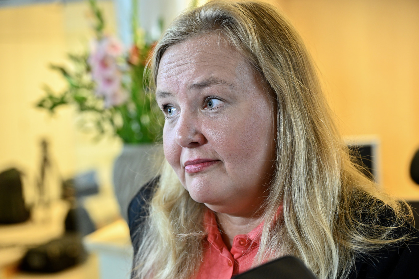 Vänsterpartiets Ida Gabrielsson. Foto: Anders Wiklund/TT