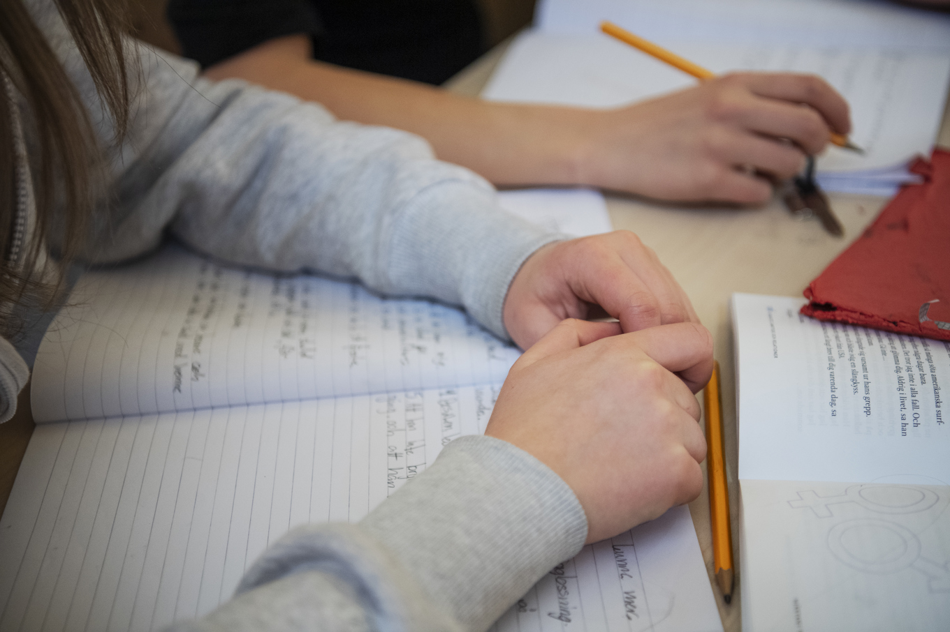 Flickor har försämrat sina skolresultat, visar en ny rapport från Skolverket. Foto: Viktoria Bank/TT