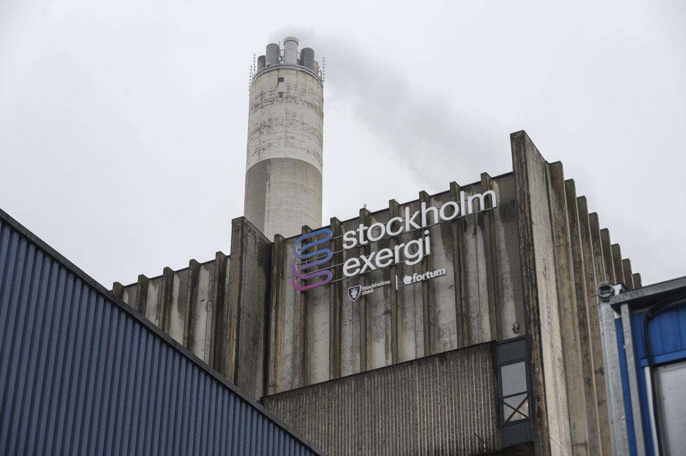 Kraftvärmeverket i Högdalen, i södra Stockholm, är ett av Stockholm Exergis anläggningar. Arkivbild. Foto: Anders Wiklund/TT