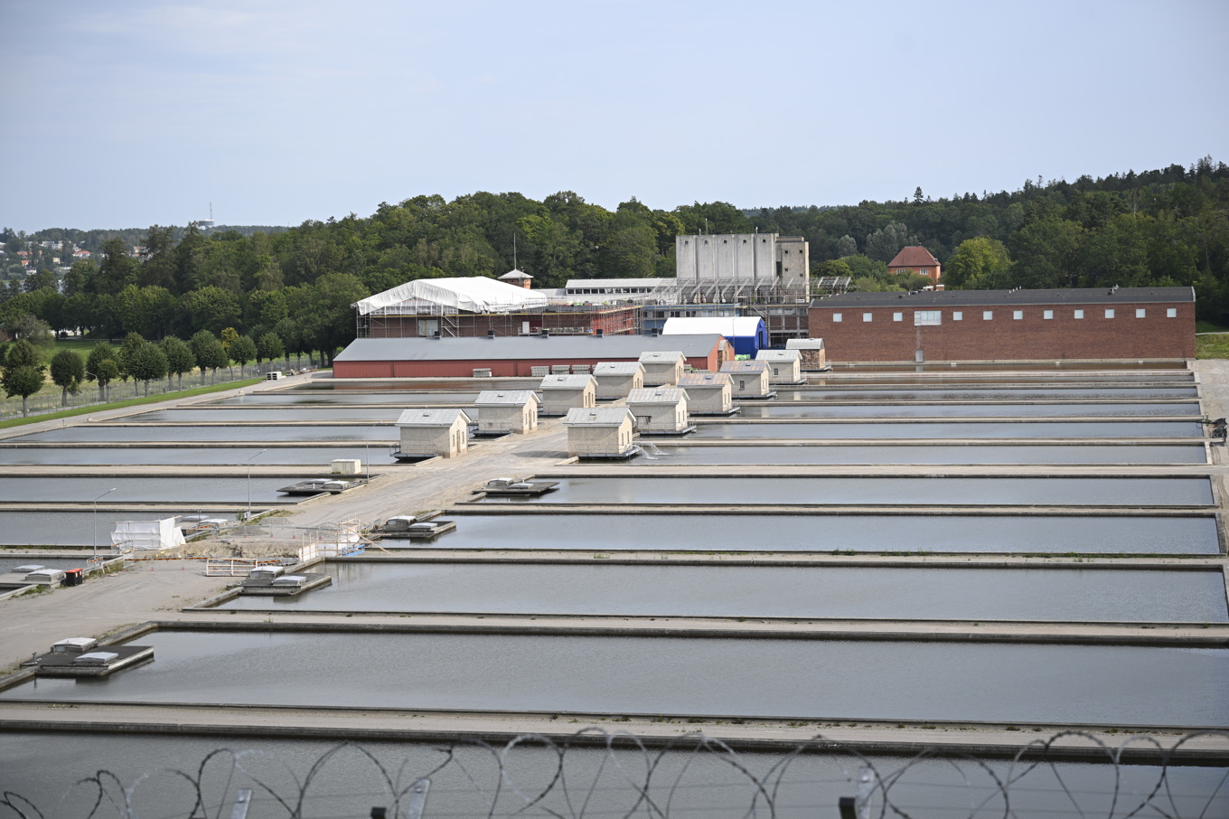 Norsborgs vattenverk utanför Stockholm. Foto: Fredrik Sandberg/TT