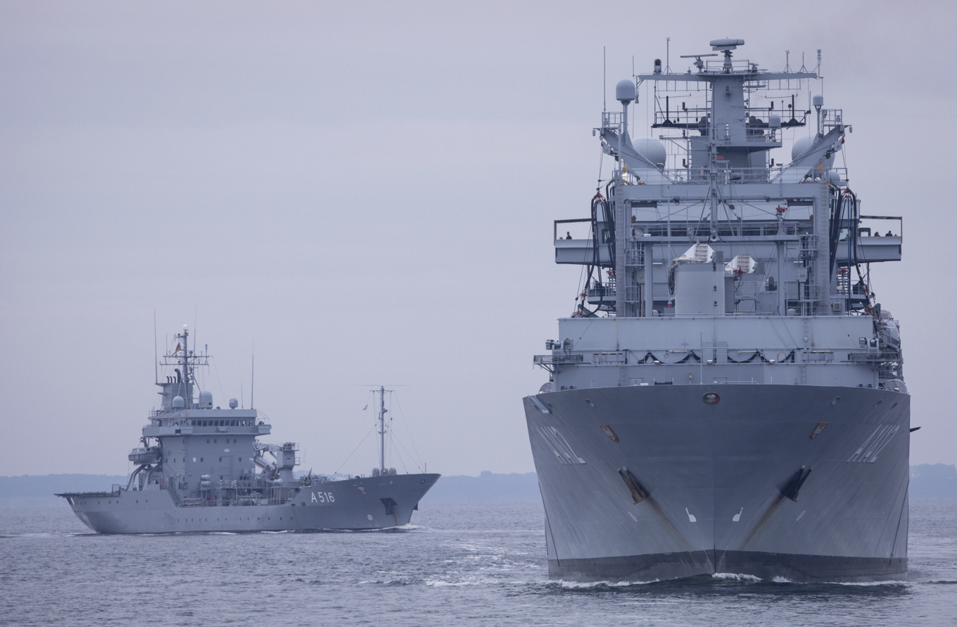 Försvarsaktier som tyska Rheinmetall har sålts av under augusti. Foto: Jens Büttner/AP/TT