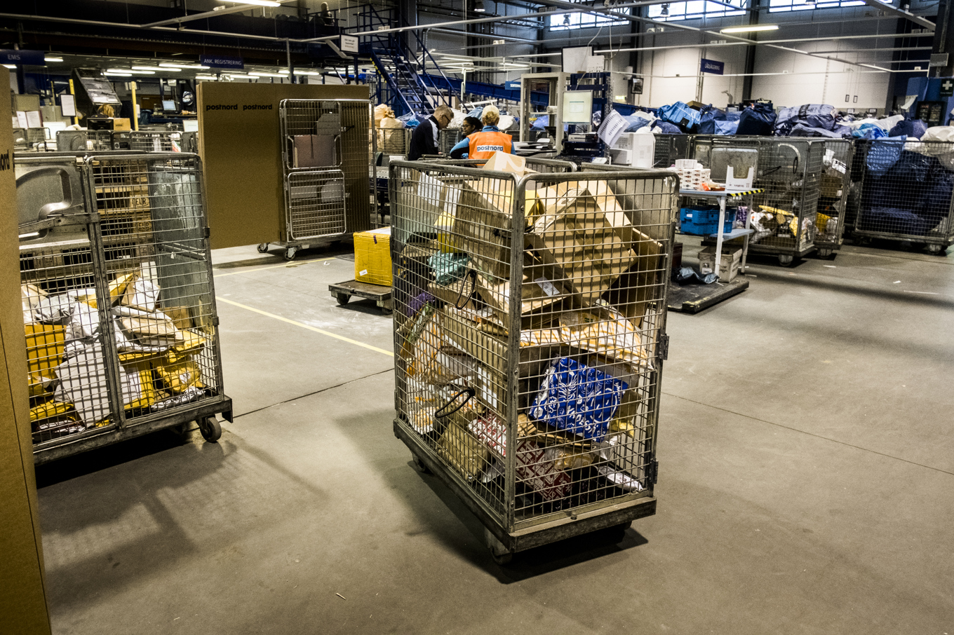 Postnords terminal på Arlanda. Arkivbild. Foto: Magnus Hjalmarson Neideman/SvD/TT