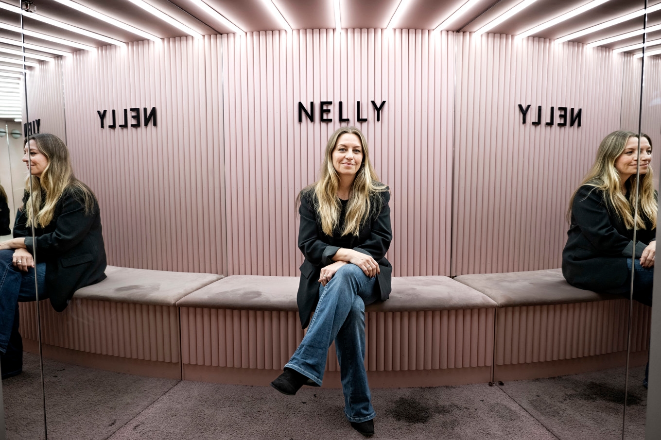 Nellys vd Helena Karlinder-Östlundh. Foto: Pontus Lundahl/TT