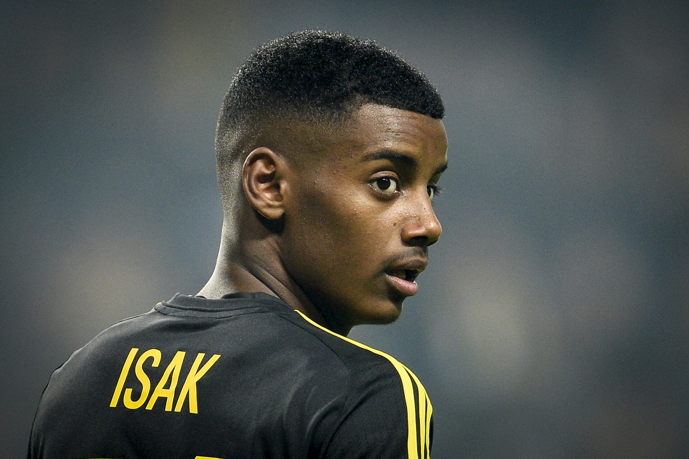 Alexander Isak i AIK-tröjan 2016. Foto: Anders Wiklund/TT